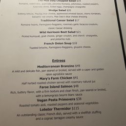 Menu Menu
