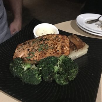 Trader Vic's - BBQ salmon was a hit. - Hawaiian Near Me - Emeryville, California Trader Vic's - BBQ salmon was a hit. - Hawaiian Near Me - Emeryville, California