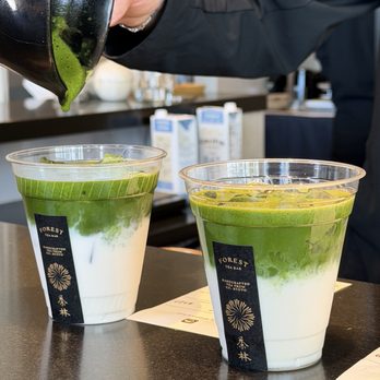 Forest Tea Bar - Uji matcha latte - Tea Rooms Near Me - Berkeley, California