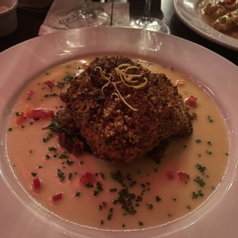 Muriel's Jackson Square - Pecan Crusted Baby Drum - Cajun/Creole Near Me - New Orleans, Louisiana Muriel's Jackson Square - Pecan Crusted Baby Drum - Cajun/Creole Near Me - New Orleans, Louisiana