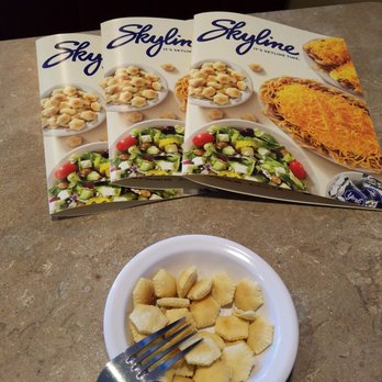 Skyline Chili - menus and oyster crackers - Fast Food Near Me - Clearwater, Florida Skyline Chili - menus and oyster crackers - Fast Food Near Me - Clearwater, Florida