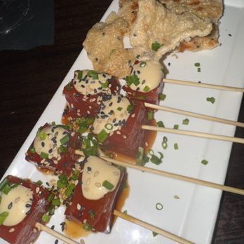 Santaella - Ahi Tuna Skewers - Puerto Rican Near Me - San Juan, Puerto Rico