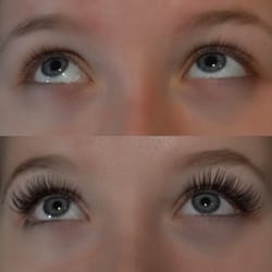 Park City Lash Lounge - Before & After.