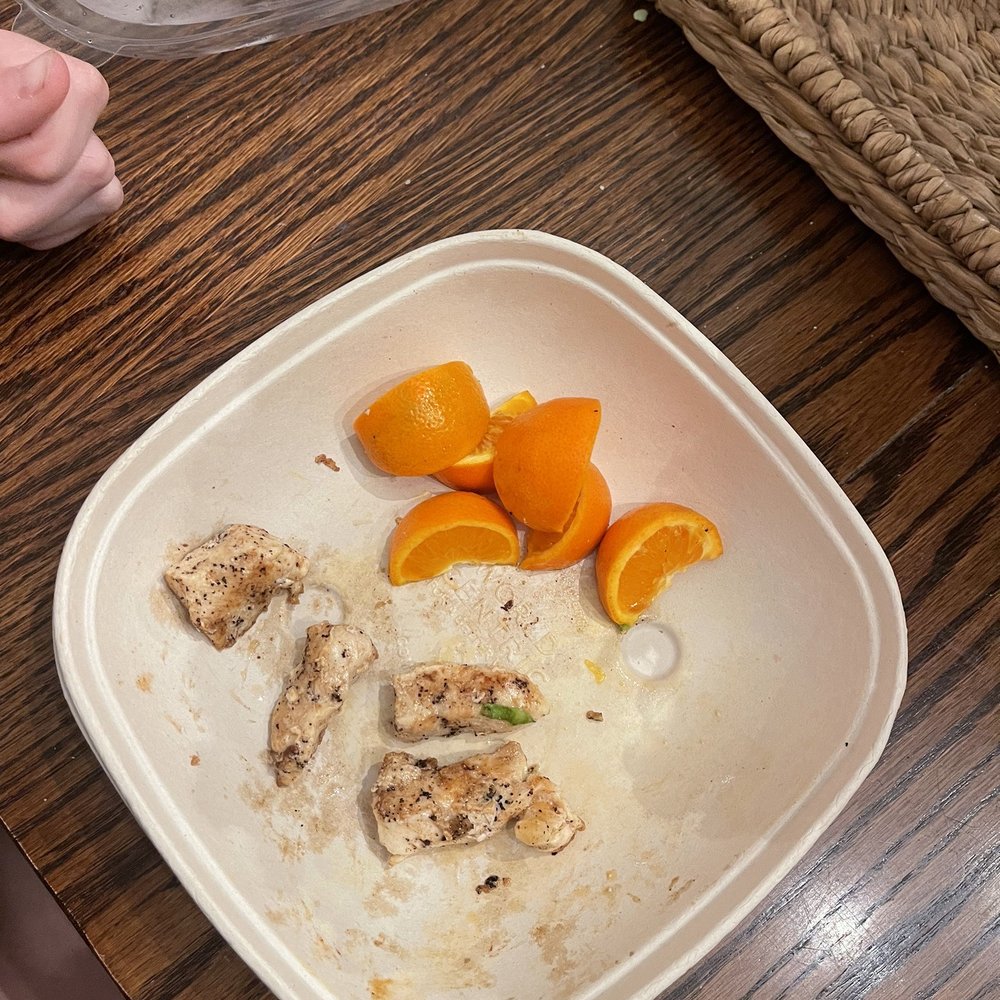 Union Jack Pub - Kids grilled chicken and seasonal fruit - Pizza Near Me - Indianapolis, Indiana Union Jack Pub - Kids grilled chicken and seasonal fruit - Pizza Near Me - Indianapolis, Indiana