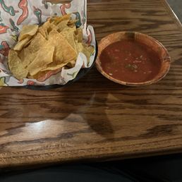 Chips and salsa Chips and salsa