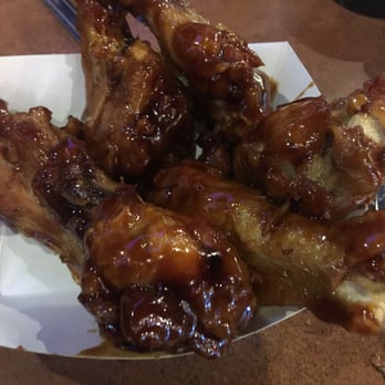 Buffalo Wild Wings - 5 teriyaki wings gray flavor as always, but must have been a micro chicken. - Sports Bars Near Me - Orange Park, Florida