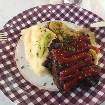Cask & Larder - Burnt ends meatloaf with spicy ketchup is great! - Southern Near Me - Orlando, Florida
