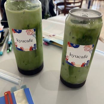 kyucafe - Blueberry matcha, large and regular size - Cafes Near Me - Los Angeles, California kyucafe - Blueberry matcha, large and regular size - Cafes Near Me - Los Angeles, California