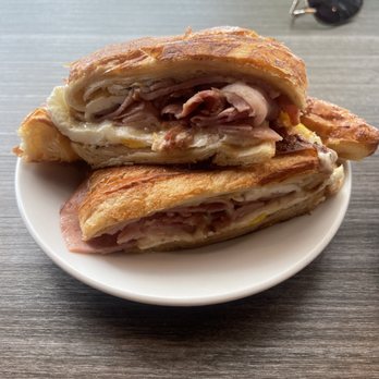 Bistro Cafe - Ham and Cheese Croissant - Breakfast & Brunch Near Me - Miami, Florida