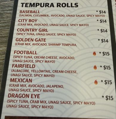 Menu photo 3 Sushi Tsunami Pleasant Hill, CA Menu photo 3 Sushi Tsunami Pleasant Hill, CA