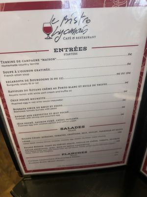 Menu photo 3 Le Bistro Lyonnais Paris, 75 Menu photo 3 Le Bistro Lyonnais Paris, 75