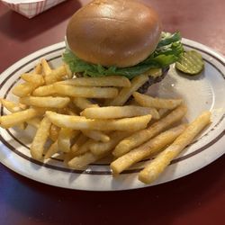 Gasthaus - Classic bacon cheeseburger and fries