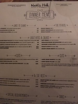 Menu photo 2 Neills Hill Belfast, BFS