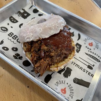 Smoke & Donuts - BBQ Donut Sandwich didn't work - Caterers Near Me - Orlando, Florida Smoke & Donuts - BBQ Donut Sandwich didn't work - Caterers Near Me - Orlando, Florida