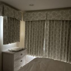 Still Sewing - Black out drapes and custom valances