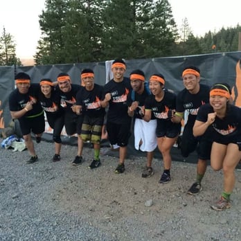 Tough Mudder - running pose - Active Life Near Me - Truckee, California