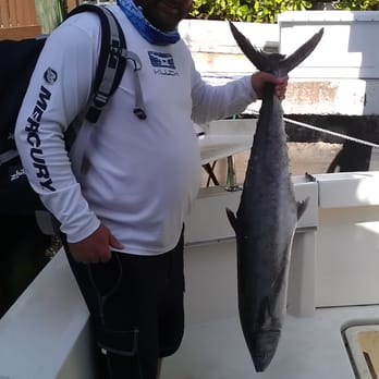 Taco Hooked Up Fishing Charters - BIG Kingfish - Fishing Near Me - Ft Lauderdale, Florida