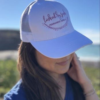 Custom Stitchery - Linked By Soph Permanent Jewelry- (Hat) - Screen Printing/T-Shirt Printing Near Me
