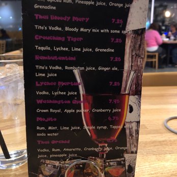 Thai Top Ten - Cocktails - Thai Near Me - Richmond, Virginia Thai Top Ten - Cocktails - Thai Near Me - Richmond, Virginia