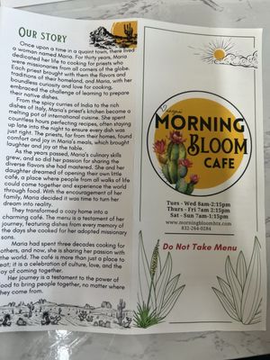 Menu photo 3 Varga’s Morning Bloom Cafe Houston, TX Menu photo 3 Varga’s Morning Bloom Cafe Houston, TX