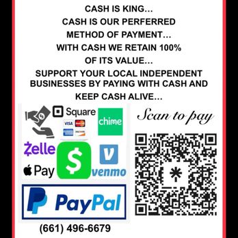 Zekes Mobile MultiServices - The various ways you can pay him for his services - Notaries Near Me