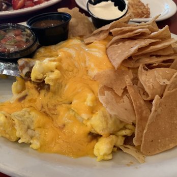 Copper Skillet - Huevos Rancheros with my eggs scrambled - Breakfast & Brunch Near Me - Martinez, California