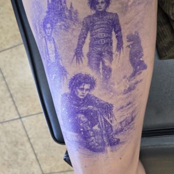 Inky Dreams Tattoo - Edward scissorhands compilation Before starting. - Tattoo Near Me - Long Beach, California Inky Dreams Tattoo - Edward scissorhands compilation Before starting. - Tattoo Near Me - Long Beach, California