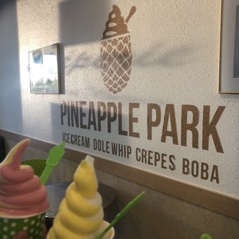 Pineapple Park - Pineapple and Pineapple Strawberry Dole Whip & Coconut and Mango Dole Whip! - Ice Cream & Frozen Yogurt Near Me - Las Vegas, Nevada Pineapple Park - Pineapple and Pineapple Strawberry Dole Whip & Coconut and Mango Dole Whip! - Ice Cream & Frozen Yogurt Near Me - Las Vegas, Nevada