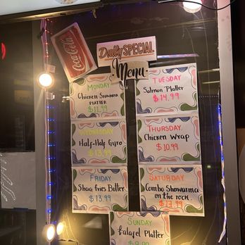 ShaQ - New Daily Specials - January 2026 - Falafel Near Me - Santa Clara, California