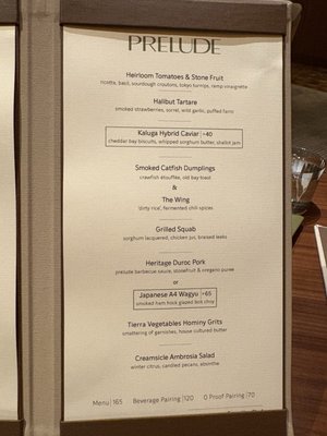 Menu photo 2 Prelude San Francisco, CA Menu photo 2 Prelude San Francisco, CA