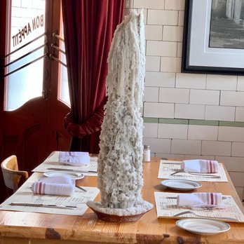 Miramar Bistro - candle wax tower - French Near Me - Highwood, Illinois Miramar Bistro - candle wax tower - French Near Me - Highwood, Illinois