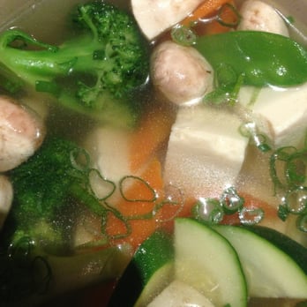 Century Dragon - Vegetable soup with tofu. Yesssssss - Chinese Near Me - Burbank, California
