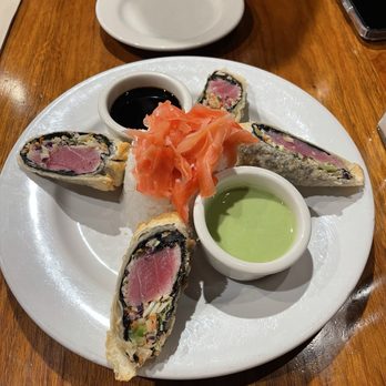 The Bayou - Ahi tuna egg rolls - Cajun/Creole Near Me - Salt Lake City, Utah The Bayou - Ahi tuna egg rolls - Cajun/Creole Near Me - Salt Lake City, Utah