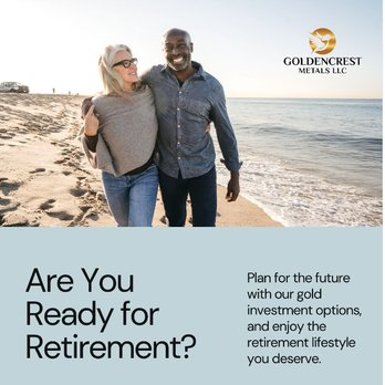 GoldenCrest Metals - Whether you're a snowbird or a beach bum, diversifying your portfolio with precious metals can unlock the door to your dream retirement! - Investing Near Me - Calabasas, California GoldenCrest Metals - Whether you're a snowbird or a beach bum, diversifying your portfolio with precious metals can unlock the door to your dream retirement! - Investing Near Me - Calabasas, California