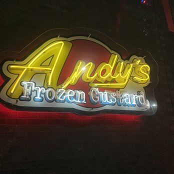 Andy's Frozen Custard - Outside sign - Ice Cream & Frozen Yogurt Near Me - Fort Worth, Texas Andy's Frozen Custard - Outside sign - Ice Cream & Frozen Yogurt Near Me - Fort Worth, Texas