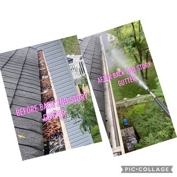 Wash Man Power Washing - Gutter cleaning from up high - Pressure Washers Near Me - Carlisle, Pennsylvania Wash Man Power Washing - Gutter cleaning from up high - Pressure Washers Near Me - Carlisle, Pennsylvania