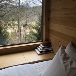 Getaway - Bedside window view