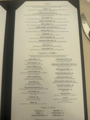 Menu photo 1 Javier's Newport Coast, CA