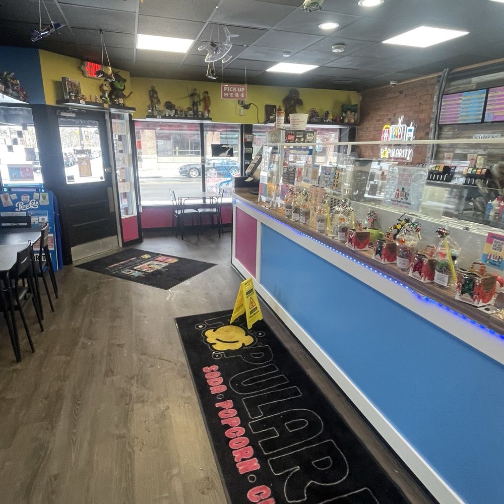 POPularity Soda Popcorn Culture - The Interior of Store - Popcorn Shops Near Me - Buffalo, New York POPularity Soda Popcorn Culture - The Interior of Store - Popcorn Shops Near Me - Buffalo, New York