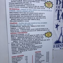 Mary Jane's Home Cooking - Menu