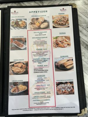 Menu photo 8 Rosita's Restaurant Springfield, VA Menu photo 8 Rosita's Restaurant Springfield, VA