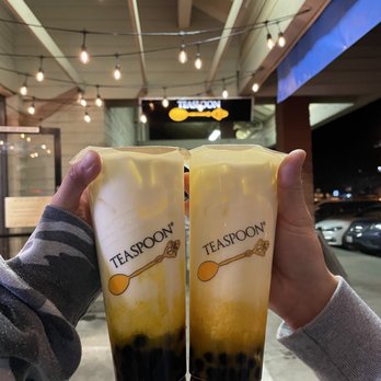 Teaspoon - Silky Mango - Bubble Tea Near Me - Campbell, California