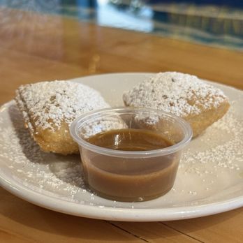 The Mustard Seed - Beignets with Dulce de Leche - Vegan Near Me - Cerritos, California The Mustard Seed - Beignets with Dulce de Leche - Vegan Near Me - Cerritos, California