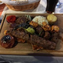 Ocakbaşı Restaurant - The kebab plate