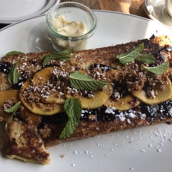 Woodberry Kitchen - French toast - creamy stuff on the side - American Near Me - Baltimore, Maryland Woodberry Kitchen - French toast - creamy stuff on the side - American Near Me - Baltimore, Maryland