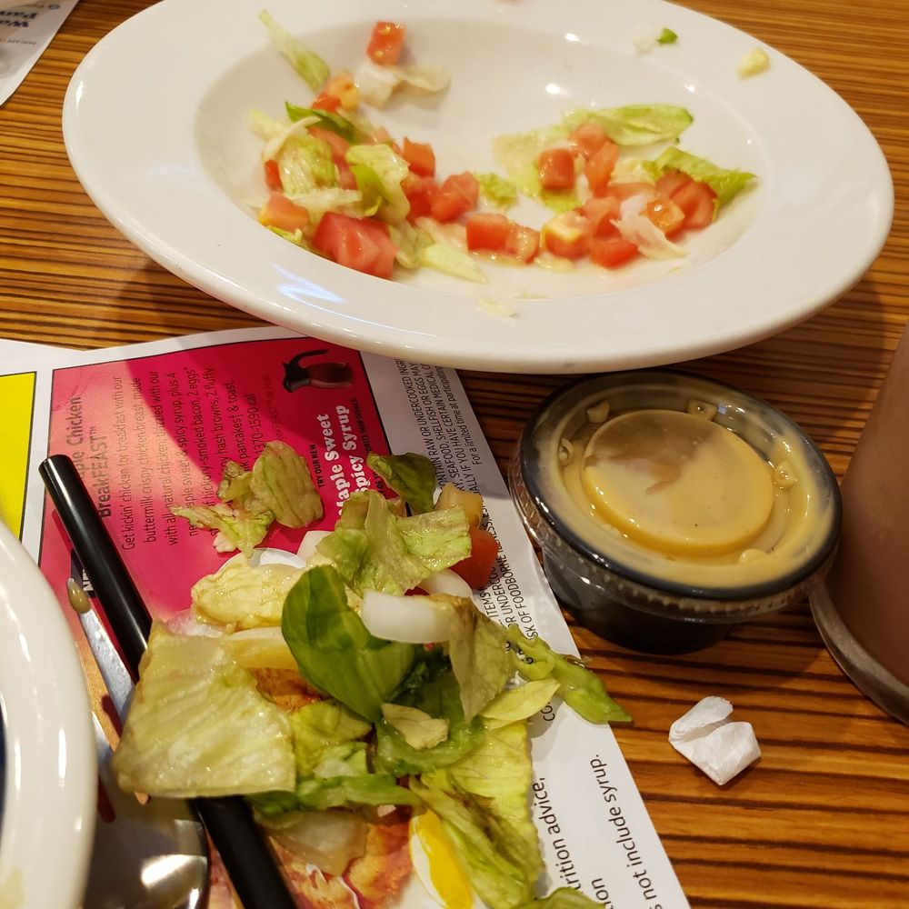 IHOP - A spoiled salad. - American Near Me - Manchester, Connecticut