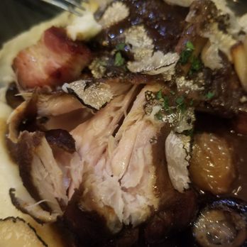 Perle Restaurant - Not slow braising chicken long enough so the chicken can't adequately absorb sauce. - New American Near Me - Pasadena, California Perle Restaurant - Not slow braising chicken long enough so the chicken can't adequately absorb sauce. - New American Near Me - Pasadena, California