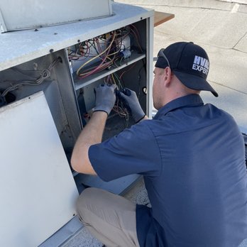 BIG H & A - Art testing the wire connections in our unit (he explained to me what the wires did when jumped together which was super cool!) - Heating & Air Conditioning/HVAC Near Me BIG H & A - Art testing the wire connections in our unit (he explained to me what the wires did when jumped together which was super cool!) - Heating & Air Conditioning/HVAC Near Me