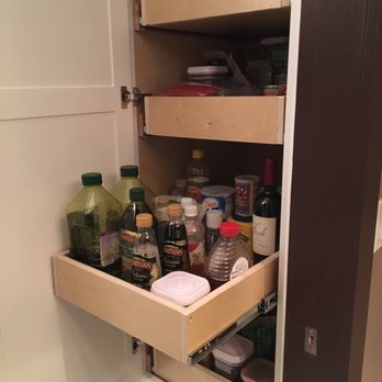 Four Seasons Builders - Pull out pantry shelving - General Contractors Near Me - Burbank, California