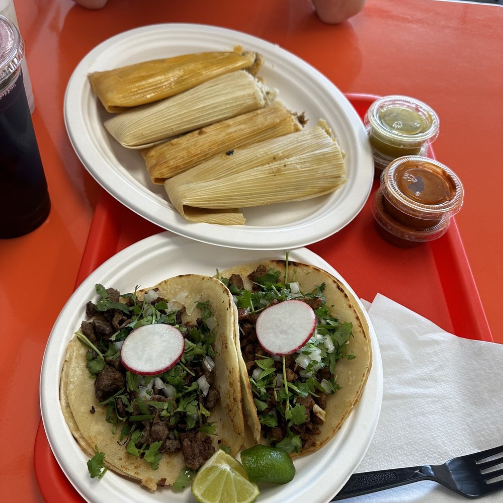 Miss Tamale - Carne Asada & Pork Taco, Chicken Tamale, Beef and Cheese Tamale, Pork Tamale, and Rajas Tamale - Mexican Near Me - Richland, Washington
